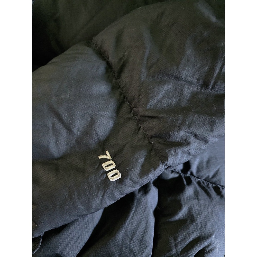 The North Face 700 Nuptse Down Puffer Jacket Black Womens Small NF002YO - Picture 5 of 12